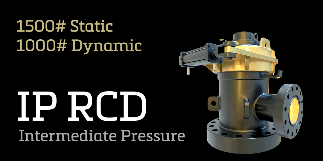 X-Energy's intermediate pressure rotating control device handles pressures of 1500 static and 1000 dynamic.